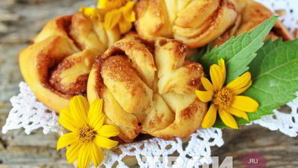 Плюшки с корицей