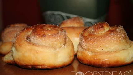 Плюшки с сахаром