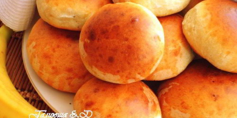 Рецепт просто банановые булочки