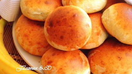 Просто банановые булочки