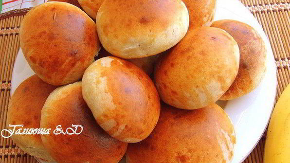 просто банановые булочки