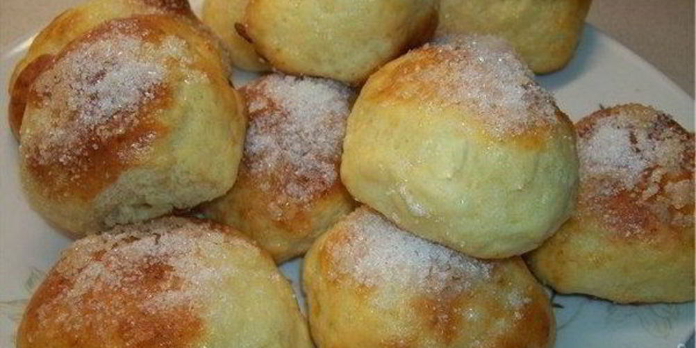 Рецепт пышных булочек из творога в духовке