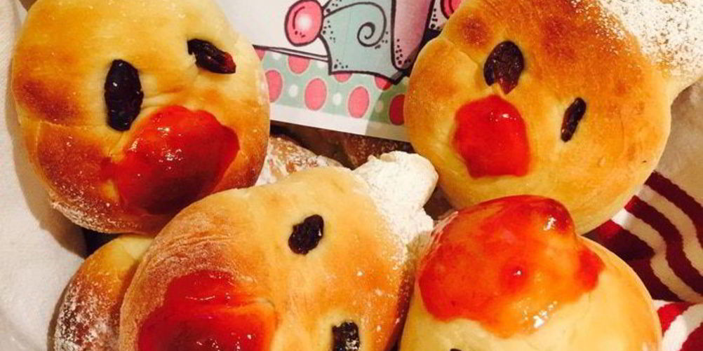 Рецепт рождественские булочки рудольфа