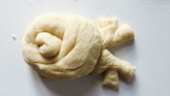 рождественские булочки рудольф