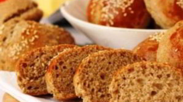 ржаные булочки с луком