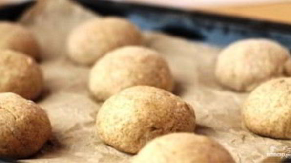 ржаные булочки с луком