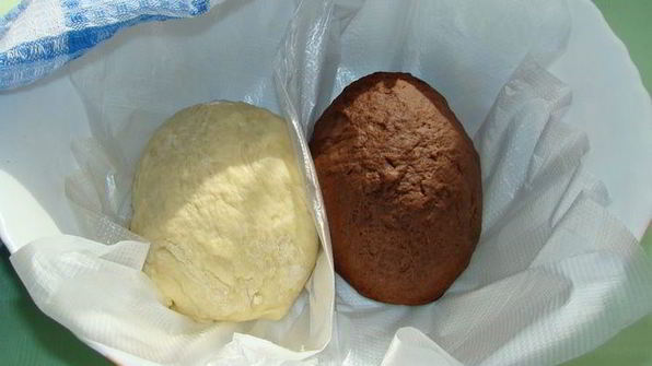 сдобные булочки с какао