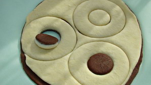 сдобные булочки с какао