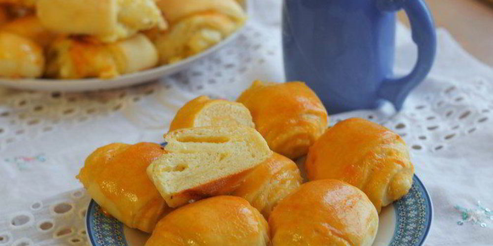 Рецепт сдобных булочек с сыром