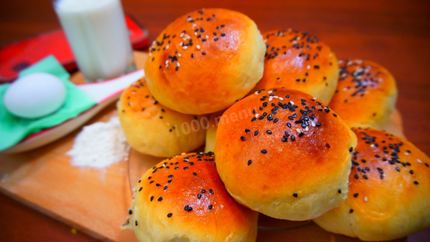 Сдобные булочки с яблочной начинкой и Ваше утро Удалось