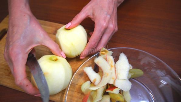 сдобные булочки с яблочной начинкой и ваше утро удалось