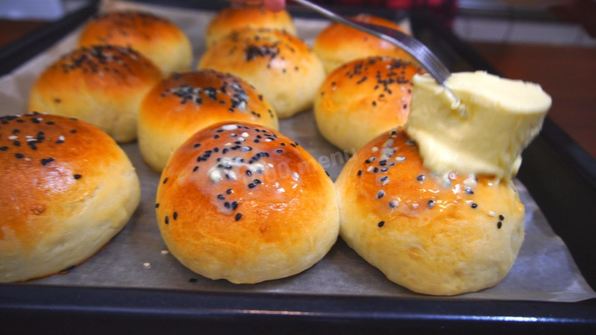 сдобные булочки с яблочной начинкой и ваше утро удалось