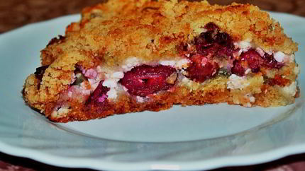 Творожная ватрушка из песочного теста