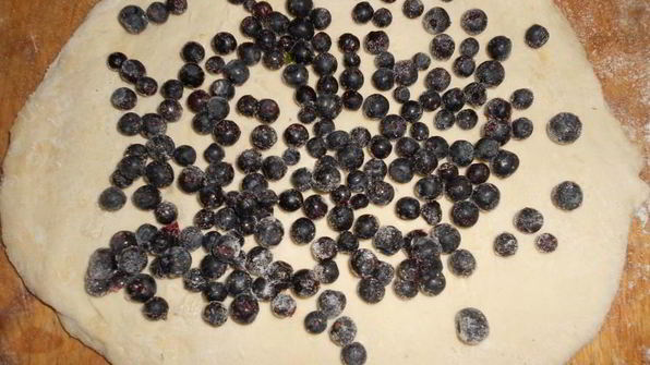 вкуснейшие черничные булочки