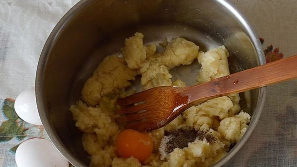 заварные булочки с сыром