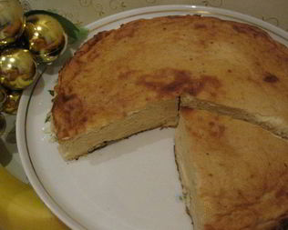 Банановый чизкейк