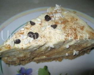 Чизкейк без выпечки с карамелью