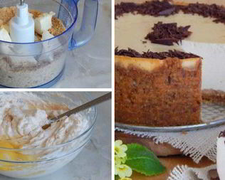 Чизкейк из печенья