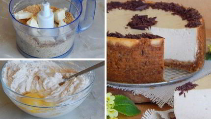 Чизкейк из печенья