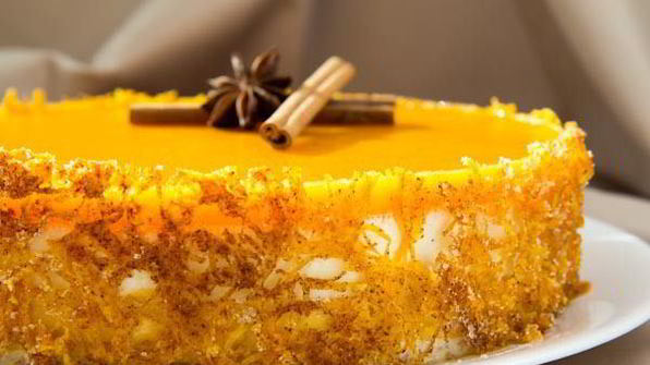 чизкейк корично-тыквенный