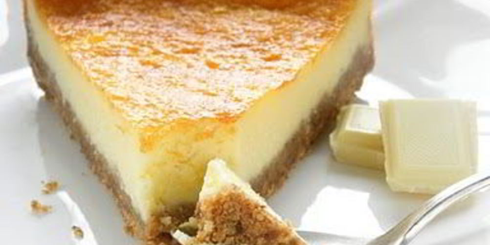 Рецепт чизкейка с белым шоколадом