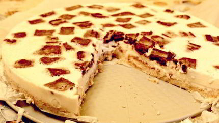 Чизкейк с шоколадным печеньем