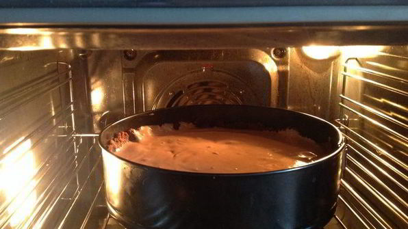 чизкейк шоколадная вишенка