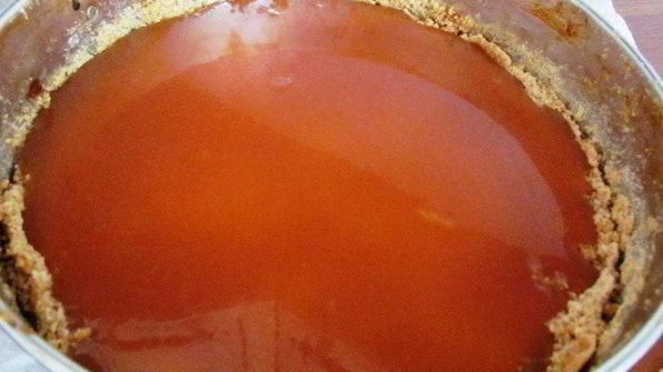 карамельный чизкейк с цитрусовой ноткой