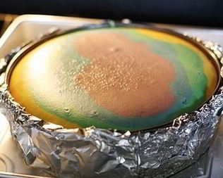 Радужный чизкейк