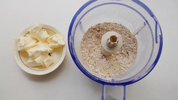 тигровый чизкейк на овсяной основе