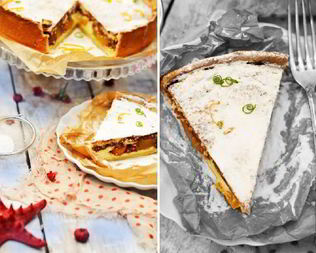 Творожный чизкейк с абрикосами