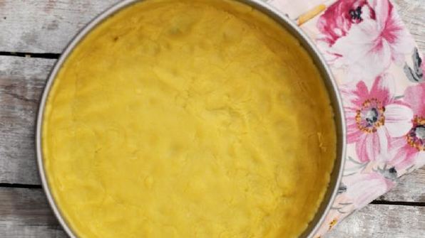 творожный чизкейк с абрикосами