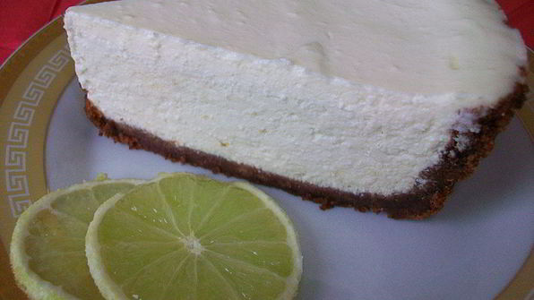 творожный чизкейк с лаймом