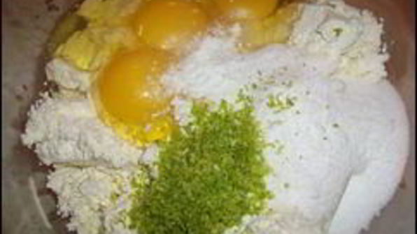 творожный чизкейк с лаймом