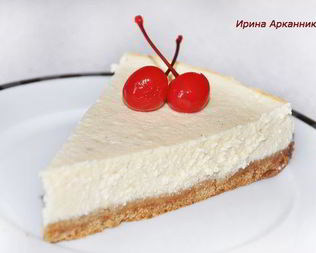 Ванильный чизкейк с ноткой лимона