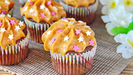 Капкейки шоколадные