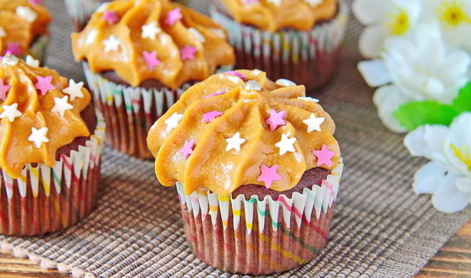 Капкейки шоколадные