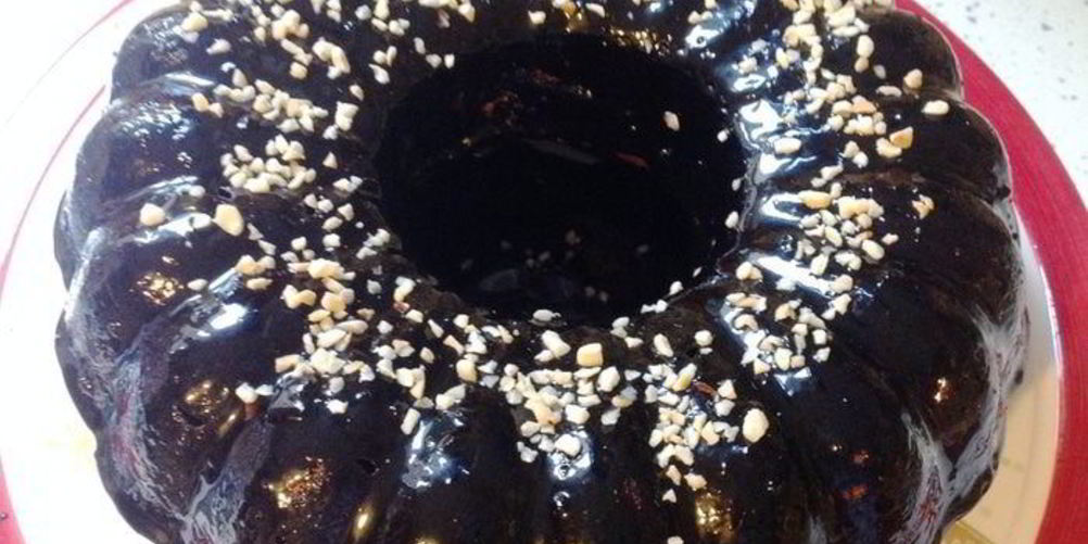 Рецепт кекса на апельсиновом соке в шоколадной глазури