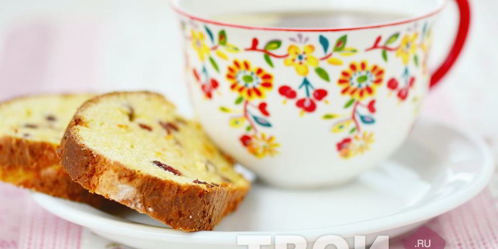 Рецепт кекса с начинкой