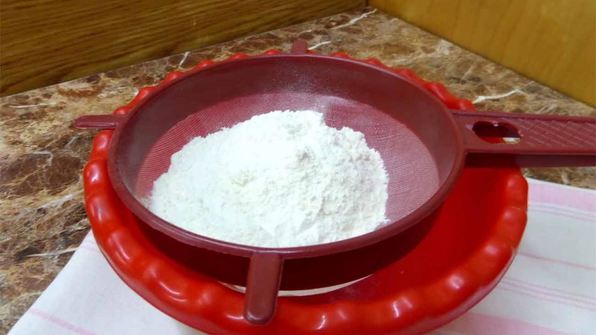 кекс с замороженной вишней на простокваше