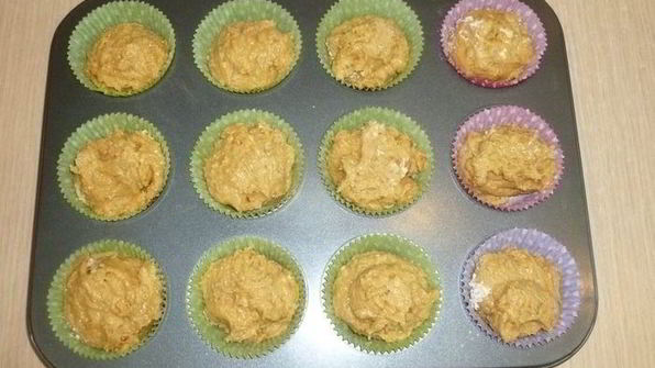 кексы из арахисовой пасты