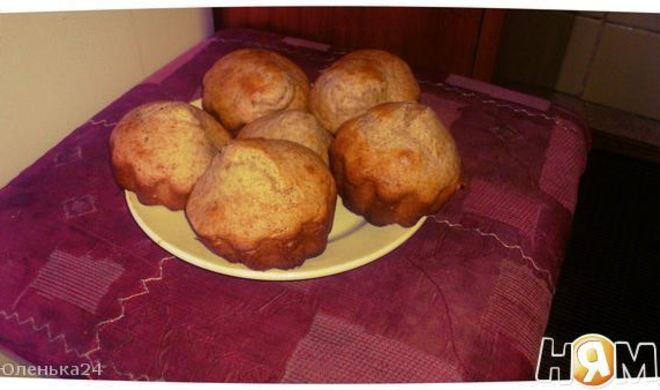 Кексы из ржаной муки