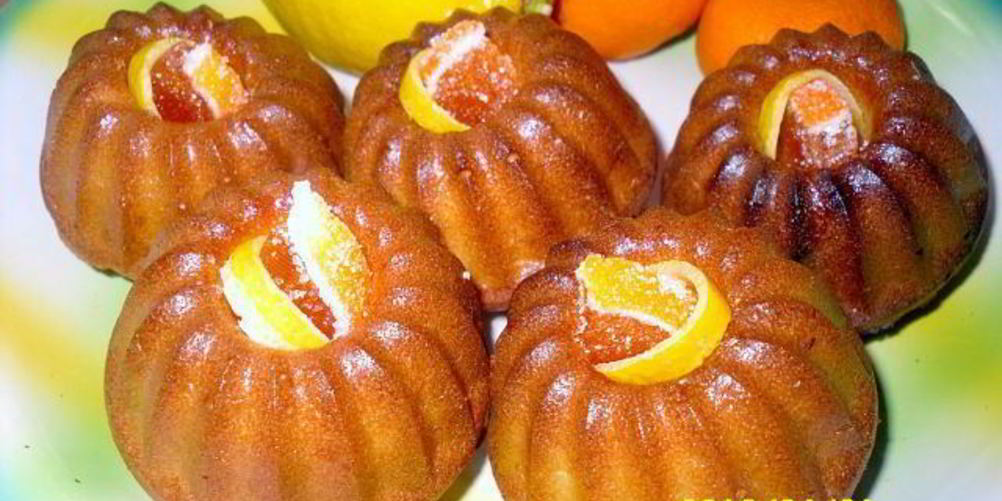 Рецепт кексов лимонных