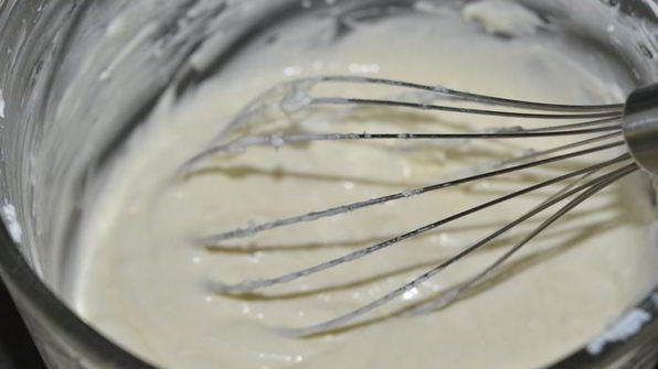 клубничный кекс с со сливочным сыром