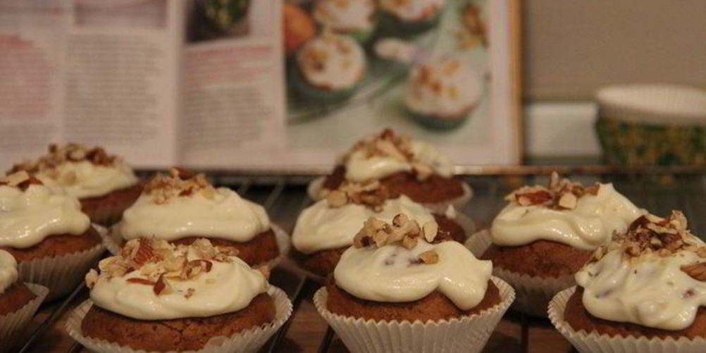 Рецепт морковных капкейков