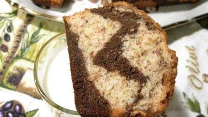 Орехово-шоколадный кекс