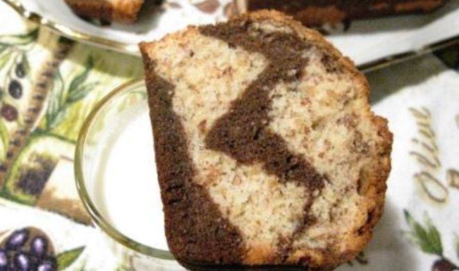 Орехово-шоколадный кекс