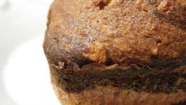 орехово-шоколадный кекс