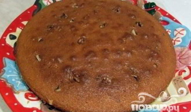 Ореховый кекс на коньяке