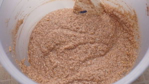 ореховый кекс с глинтвейном